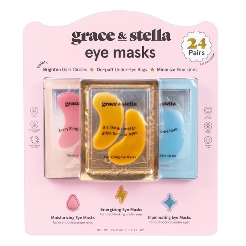 Grace & Stella Under Eye Masks Limited Edition 24 Multipack ~ New!